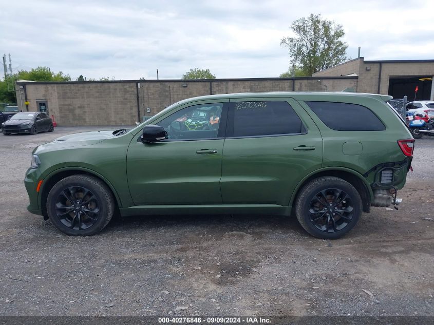 2021 Dodge Durango Gt Plus Awd VIN: 1C4RDJDG5MC545527 Lot: 40276846