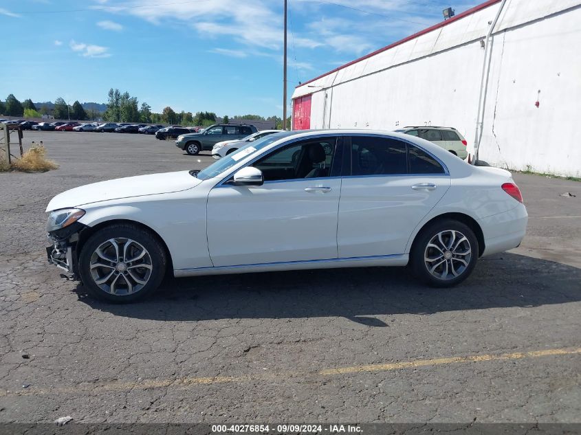 2016 Mercedes-Benz C 300 4Matic/Luxury 4Matic/Sport 4Matic VIN: 55SWF4KBXGU139416 Lot: 40276854