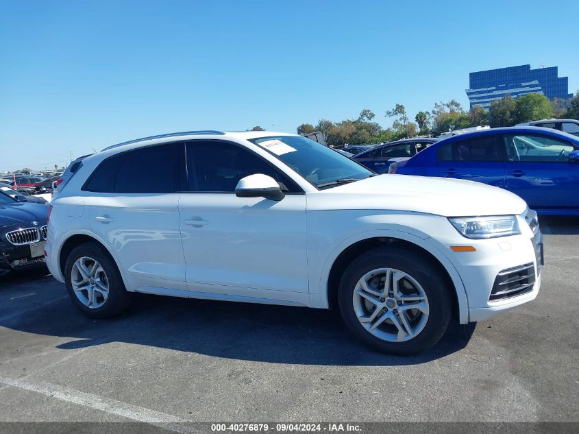 2018 Audi Q5 2.0T Premium/2.0T Tech Premium VIN: WA1ANAFY2J2013289 Lot: 40276879