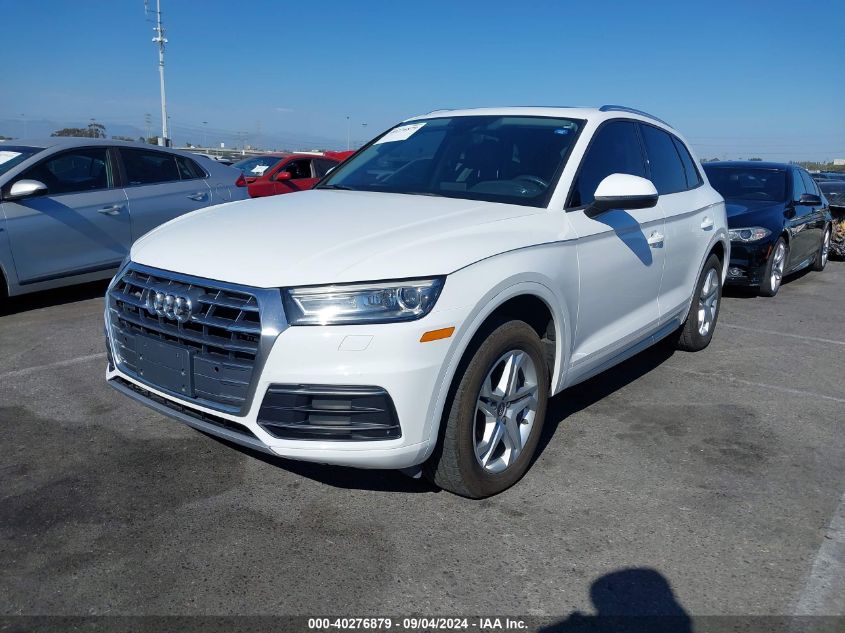 Vin: wa1anafy2j2013289, lot: 40765262, audi q5 2.0t premium/2.0t tech premium 20182