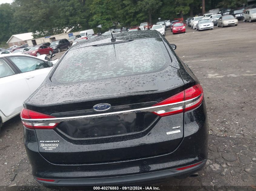 2018 Ford Fusion Se VIN: 3FA6P0HD8JR252308 Lot: 40276883