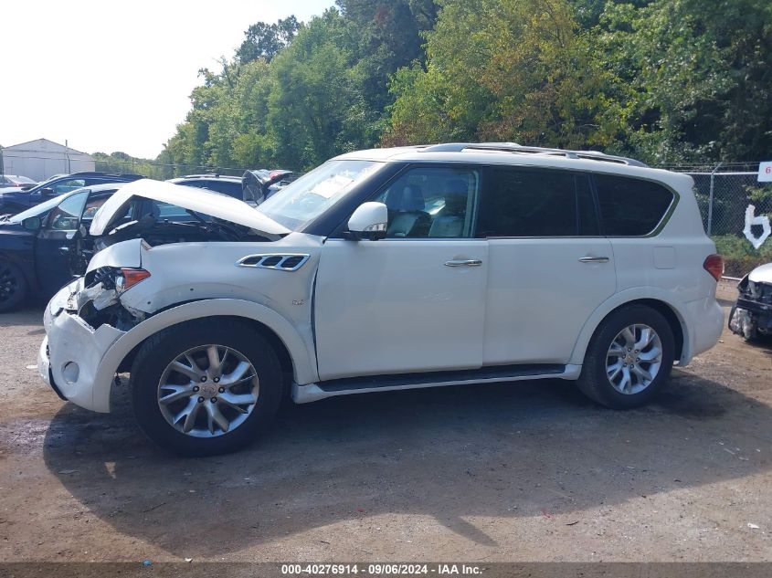 2014 Infiniti Qx80 VIN: JN8AZ2NE9E9067651 Lot: 40276914