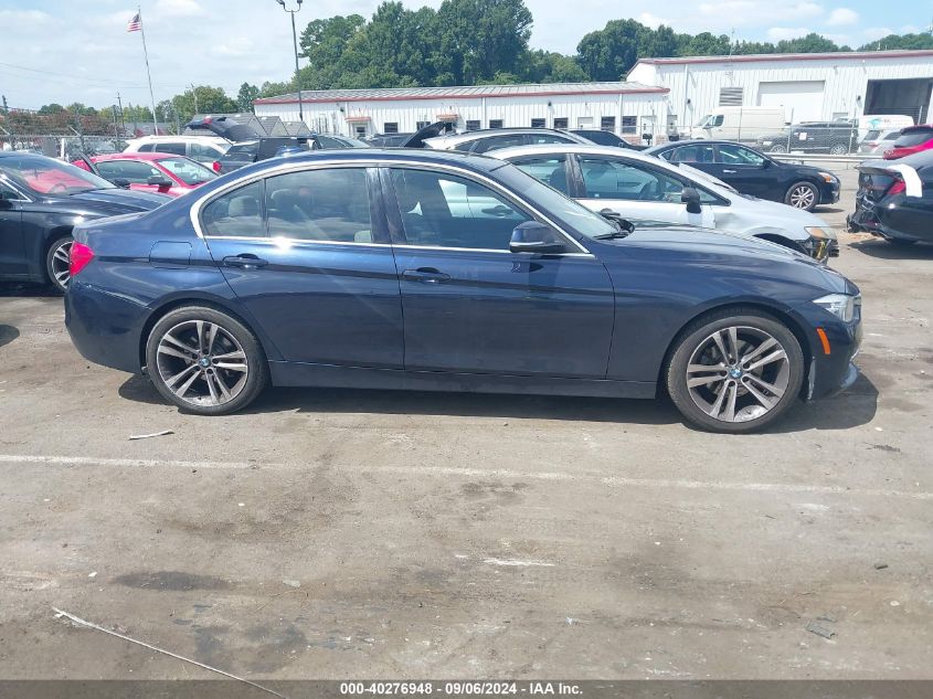 2017 BMW 330I xDrive VIN: WBA8D9G52HNU58521 Lot: 40276948