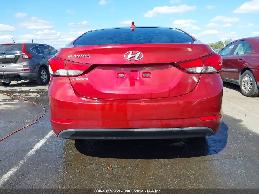 2014 Hyundai Elantra Se VIN: 5NPDH4AE5EH546377 Lot: 40276951