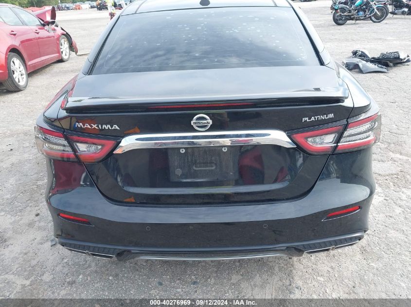 2020 Nissan Maxima Platinum Xtronic Cvt VIN: 1N4AA6FVXLC385518 Lot: 40276969