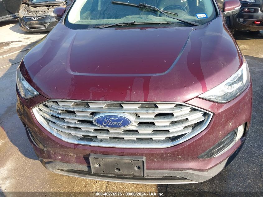 2020 Ford Edge Sel VIN: 2FMPK3J90LBA17239 Lot: 40276975