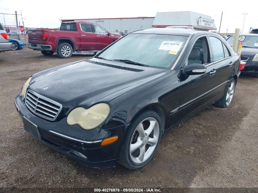 WDBRF81J93F412994 2003 Mercedes-Benz C-Class 2.6L