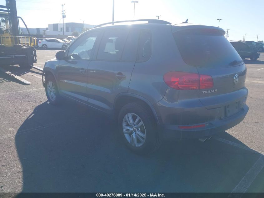 VIN WVGAV7AX1GW513500 2016 Volkswagen Tiguan, S no.3