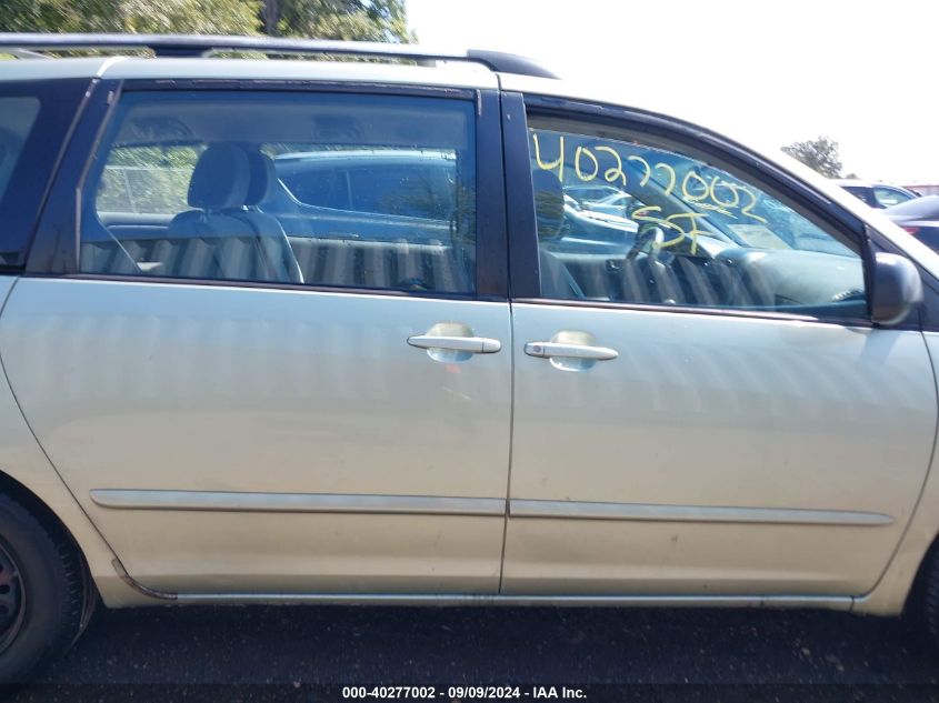 5TDZK23C29S278198 2009 Toyota Sienna Ce