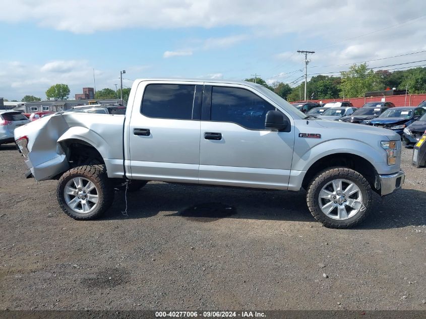 2015 Ford F-150 Xlt VIN: 1FTEW1CF0FFA40966 Lot: 40277006