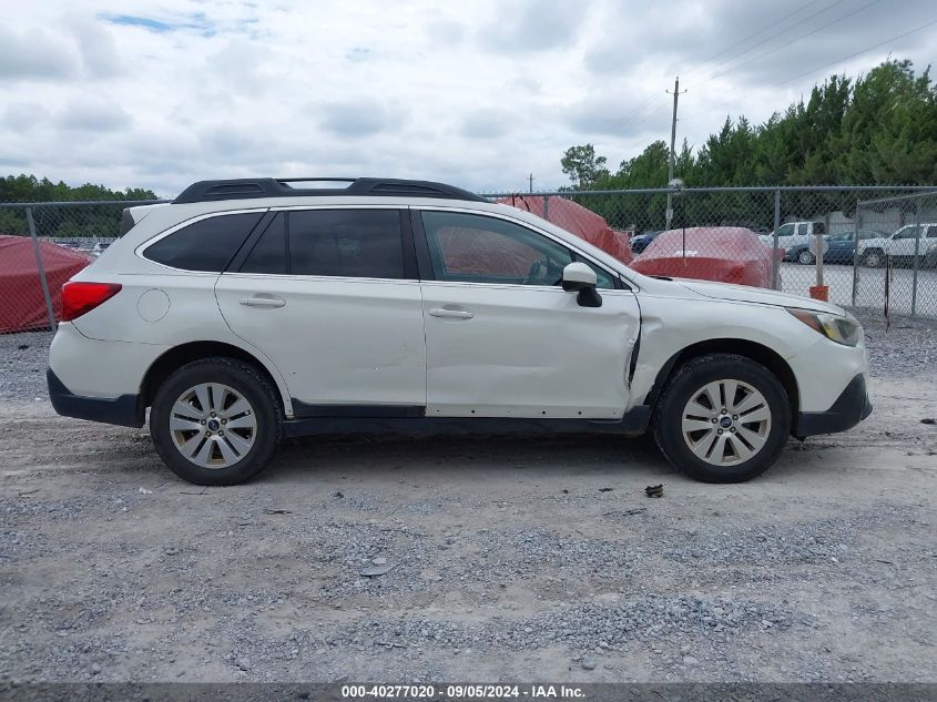 2019 Subaru Outback 2.5I Premium VIN: 4S4BSAFC6K3386608 Lot: 40277020