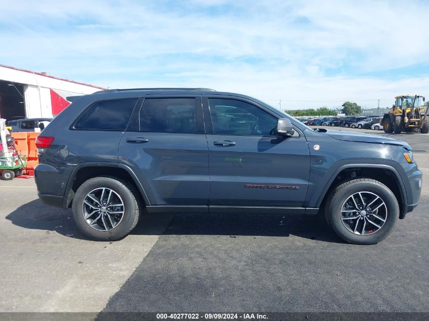 2018 Jeep Grand Cherokee Trailhawk 4X4 VIN: 1C4RJFLG3JC333583 Lot: 40277022