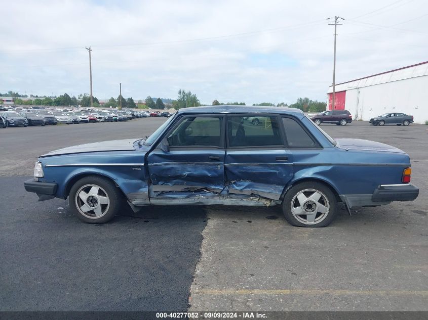 1993 Volvo 240 VIN: YV1AS8807P1484149 Lot: 40277052