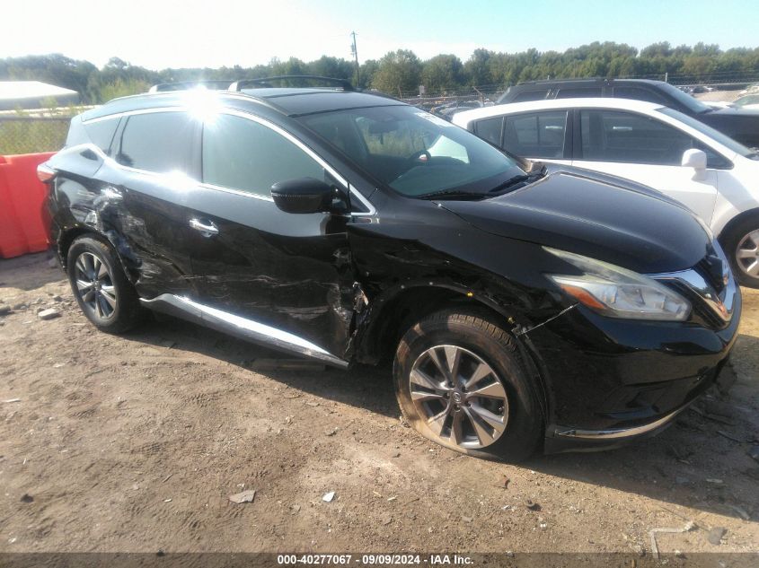 VIN 5N1AZ2MG4FN286794 2015 Nissan Murano, SV no.1