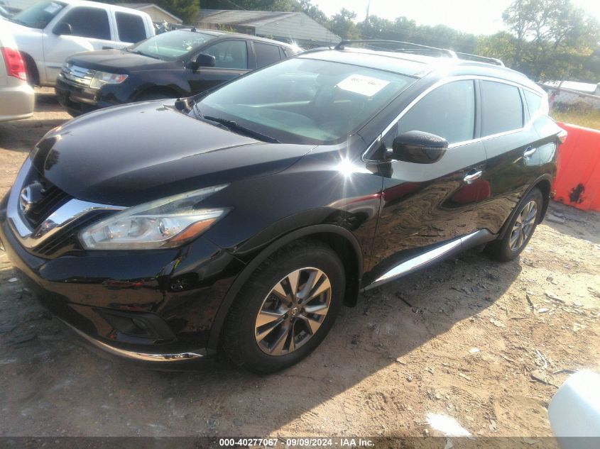 VIN 5N1AZ2MG4FN286794 2015 Nissan Murano, SV no.2