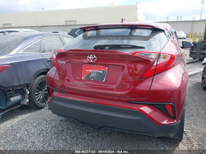 2018 Toyota C-Hr Xle/Xle Premium VIN: NMTKHMBX9JR024510 Lot: 40277133