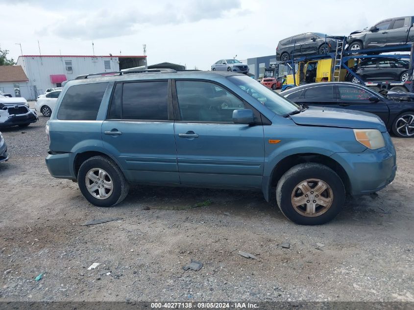 2008 Honda Pilot Vp VIN: 5FNYF28278B012288 Lot: 40277138