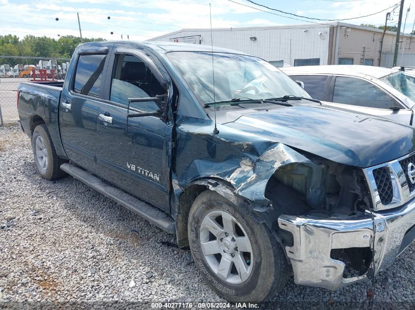 2005 Nissan Titan Le VIN: 1N6BA07A45N578694 Lot: 40277176