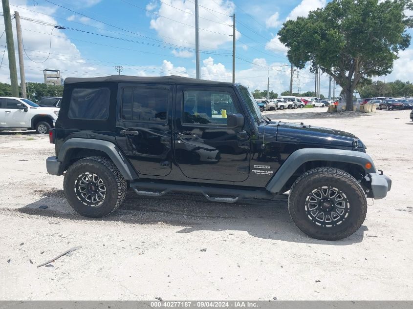 2015 Jeep Wrangler Unlimited Sport VIN: 1C4HJWDG3FL565568 Lot: 40277187