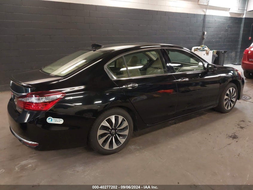 VIN JHMCR6F53HC030255 2017 HONDA ACCORD HYBRID EX-L