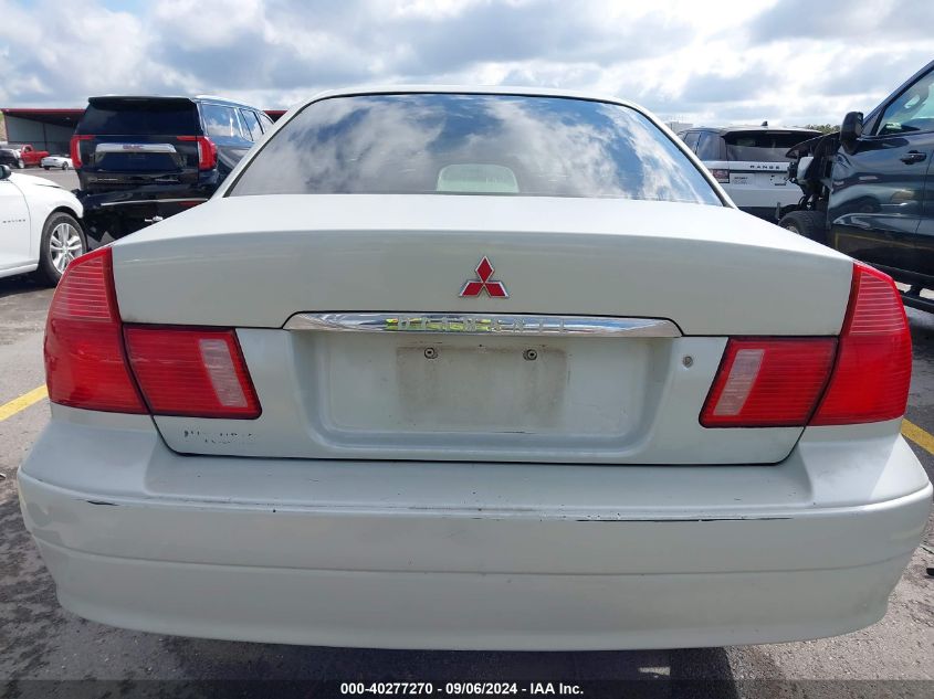 1999 Mitsubishi Diamante VIN: 6MMAP47P4XT003265 Lot: 40277270