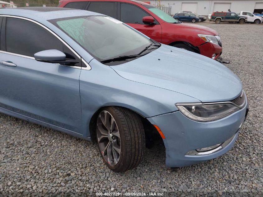 2015 Chrysler 200 C VIN: 1C3CCCEG9FN639392 Lot: 40277291