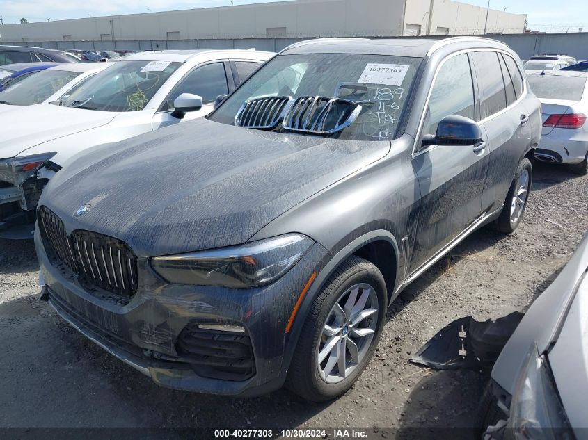 VIN 5UXCR6C03L9B14237 2020 BMW X5, Xdrive40I no.2