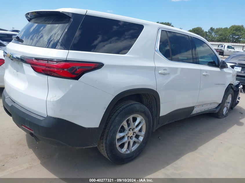 2023 CHEVROLET TRAVERSE FWD LS - 1GNERFKW6PJ126004