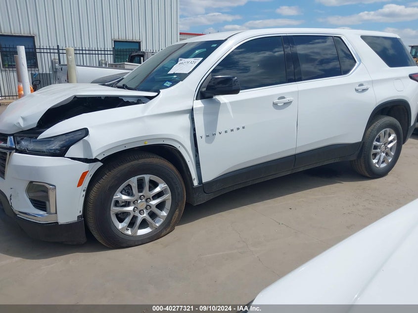 2023 CHEVROLET TRAVERSE FWD LS - 1GNERFKW6PJ126004