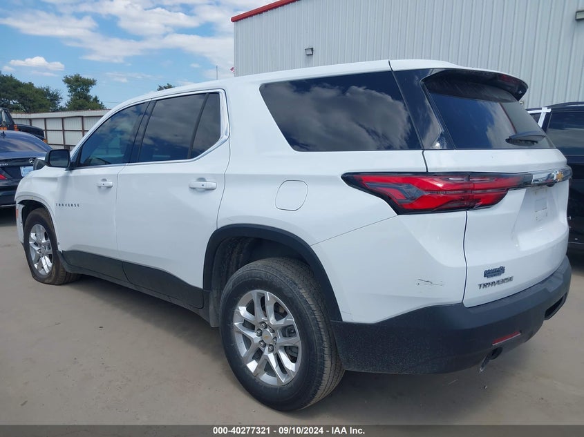 2023 CHEVROLET TRAVERSE FWD LS - 1GNERFKW6PJ126004