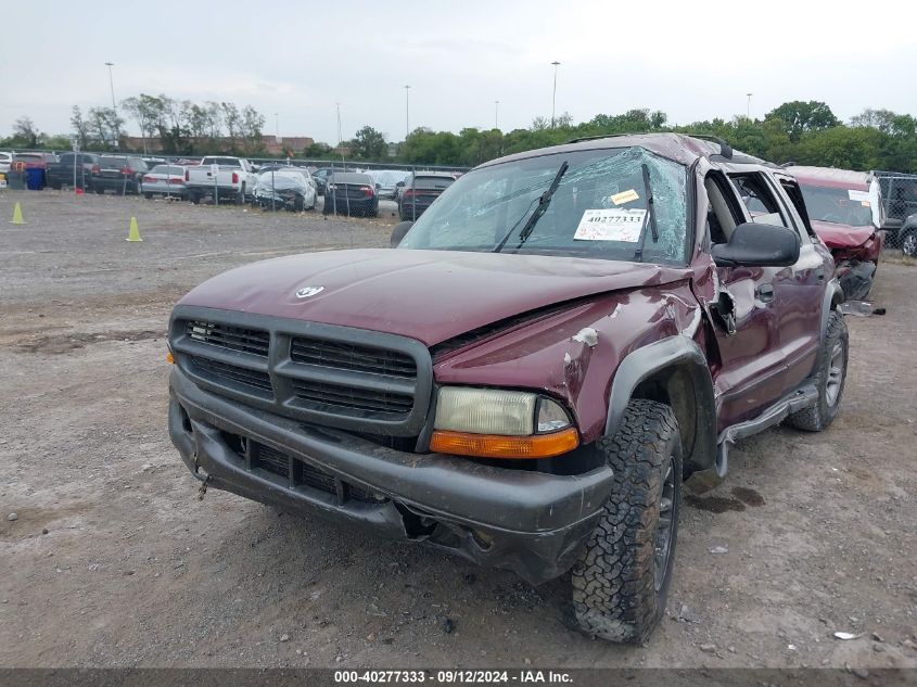 1B4HR38W72F212868 2002 Dodge Durango Sport/Sxt