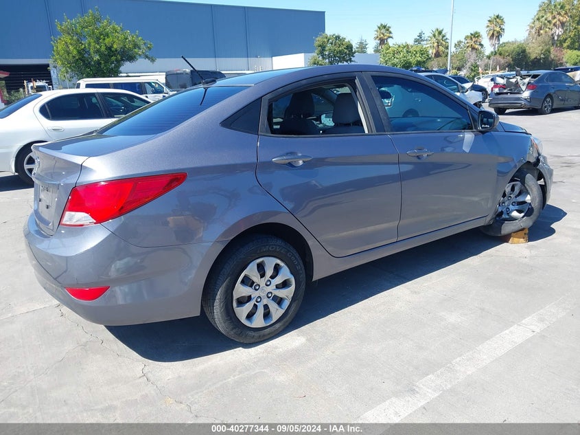 VIN KMHCT4AE9HU313263 2017 HYUNDAI ACCENT SE