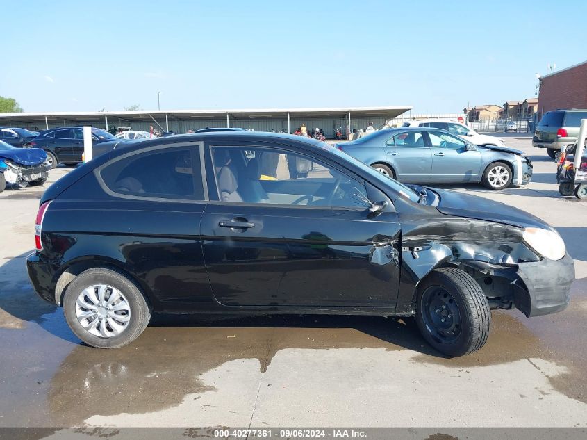 2011 Hyundai Accent Gl VIN: KMHCM3AC3BU198236 Lot: 40277361