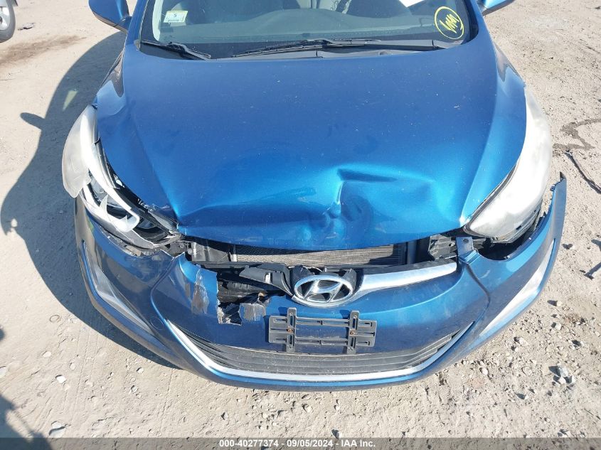 KMHDH4AE9EU028581 2014 Hyundai Elantra Se
