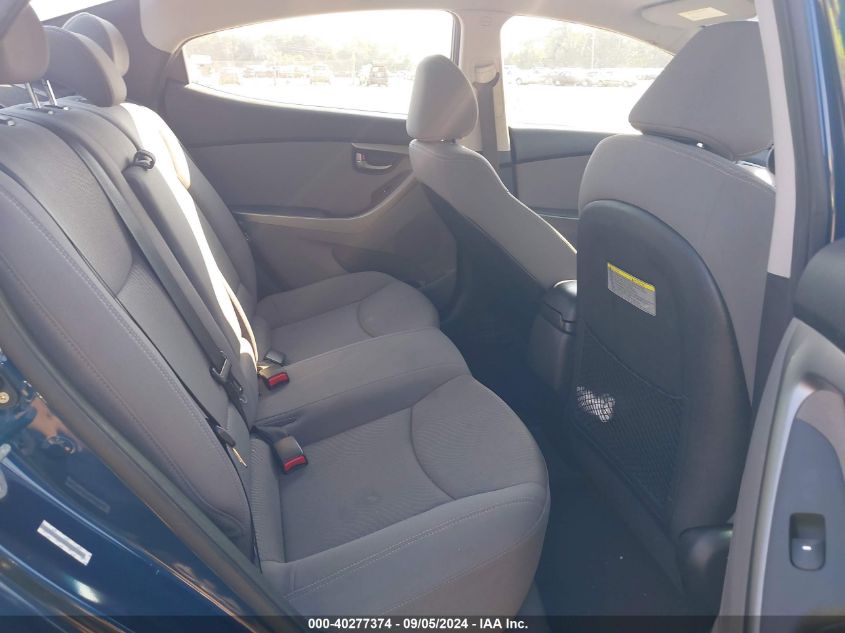 KMHDH4AE9EU028581 2014 Hyundai Elantra Se