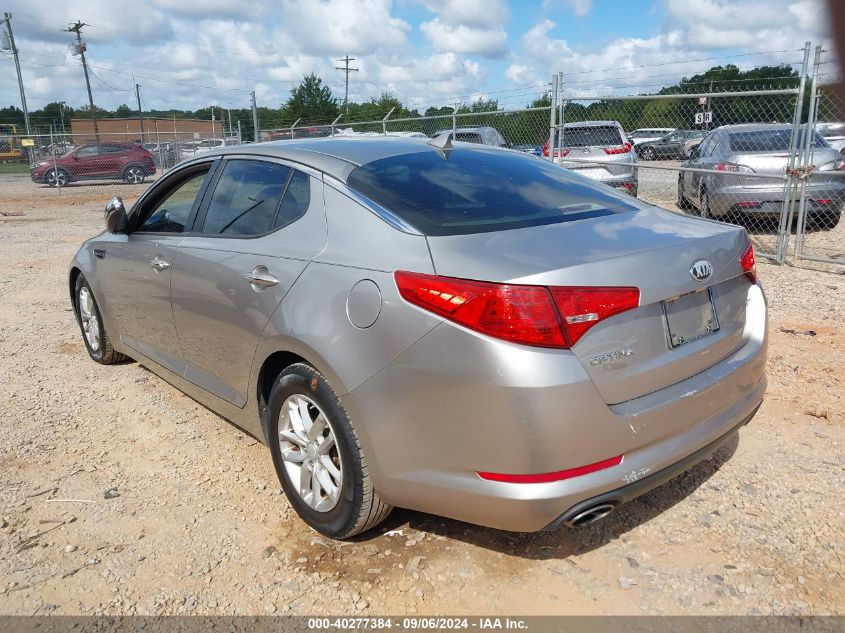 VIN KNAGM4A75D5372929 2013 KIA Optima, LX no.3