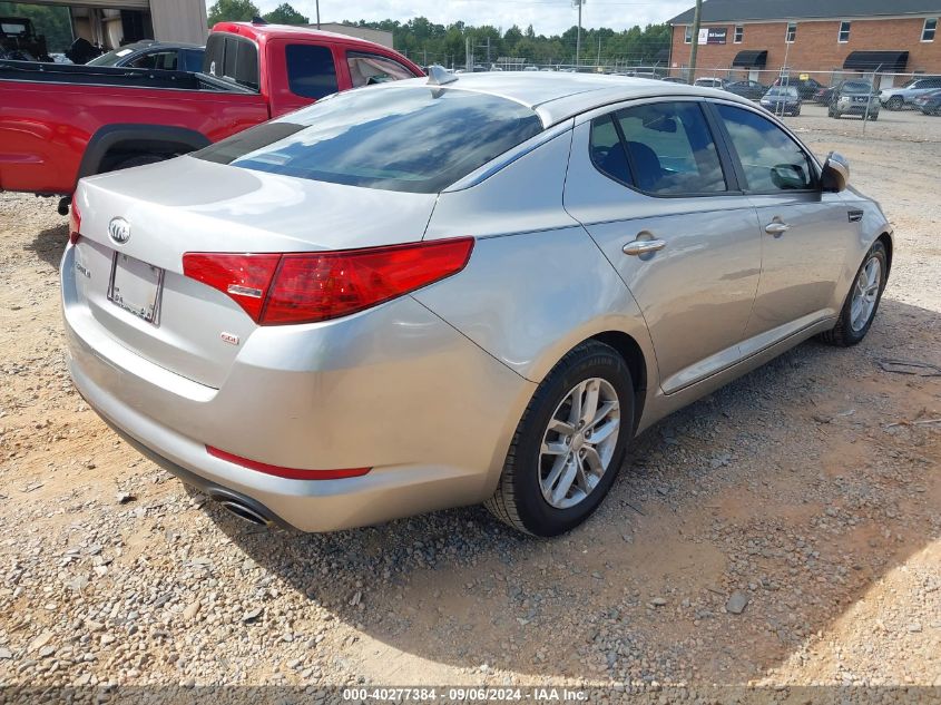 VIN KNAGM4A75D5372929 2013 KIA Optima, LX no.4