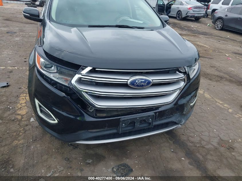 2018 Ford Edge Sel VIN: 2FMPK3J91JBC04602 Lot: 40277400