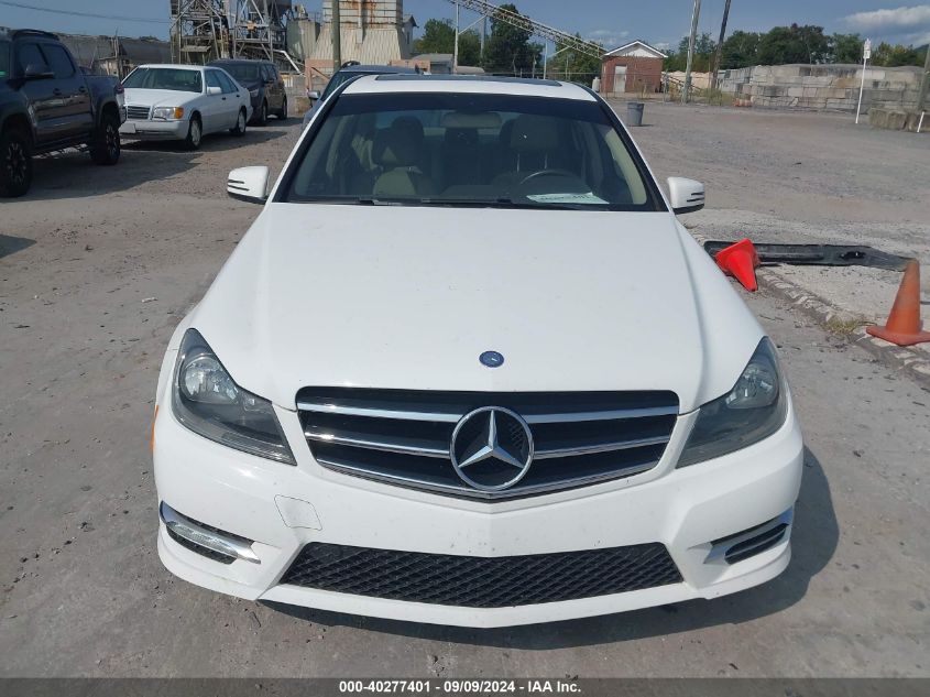 2014 Mercedes-Benz C 250 Luxury/Sport VIN: WDDGF4HB9ER308125 Lot: 40277401