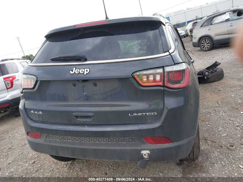 2018 Jeep Compass Limited 4X4 VIN: 3C4NJDCB6JT113642 Lot: 40277409