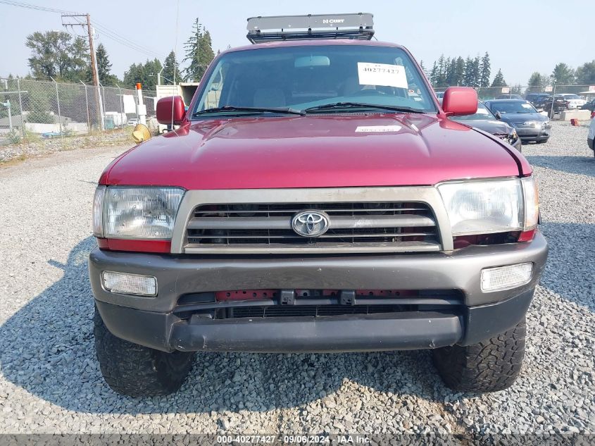 1996 Toyota 4Runner Sr5 VIN: JT3HN86R8T0003763 Lot: 40277427