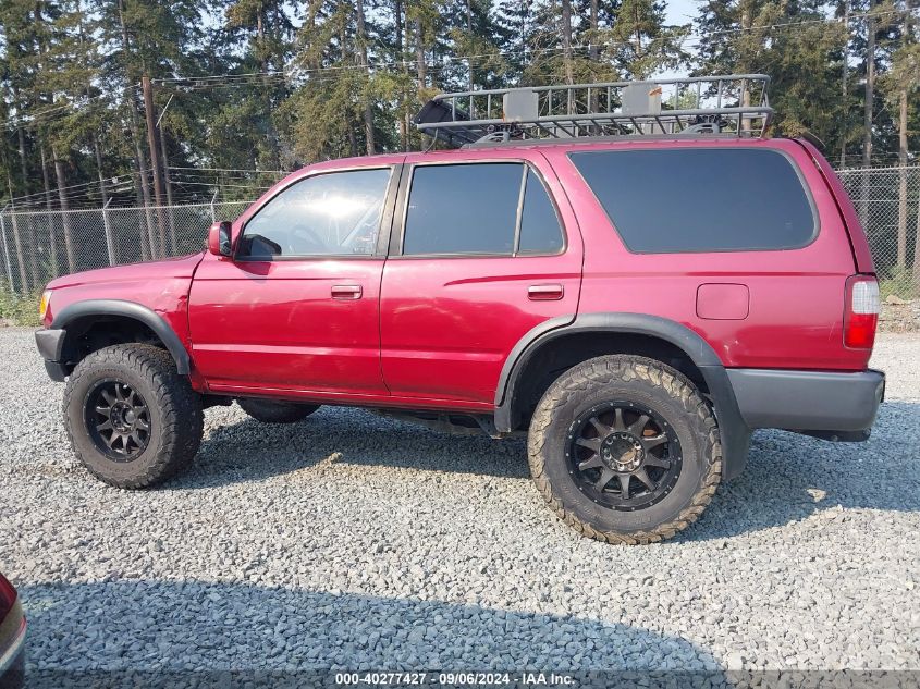 1996 Toyota 4Runner Sr5 VIN: JT3HN86R8T0003763 Lot: 40277427