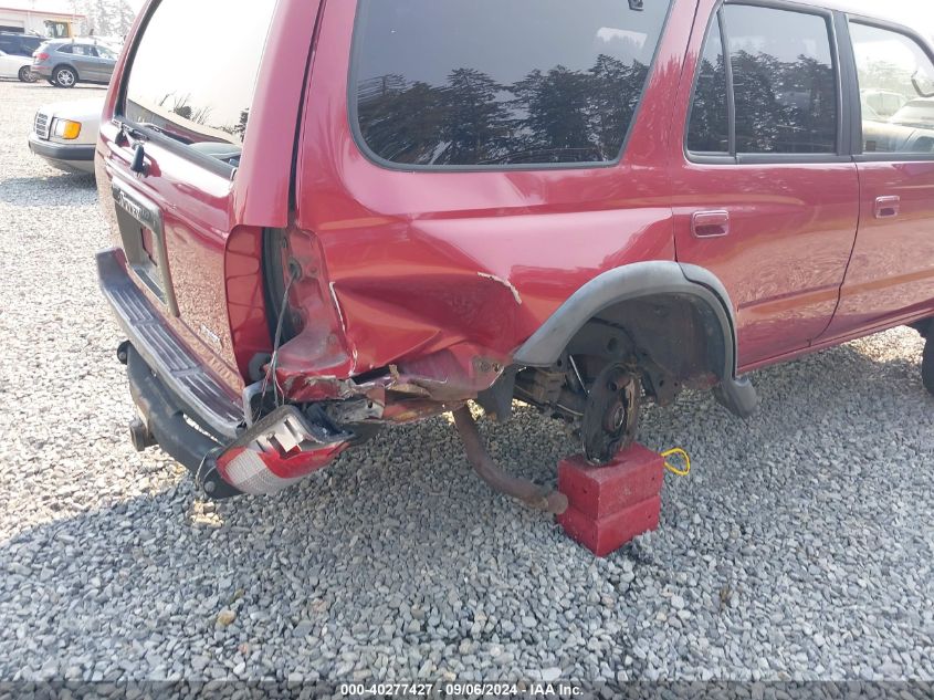 1996 Toyota 4Runner Sr5 VIN: JT3HN86R8T0003763 Lot: 40277427