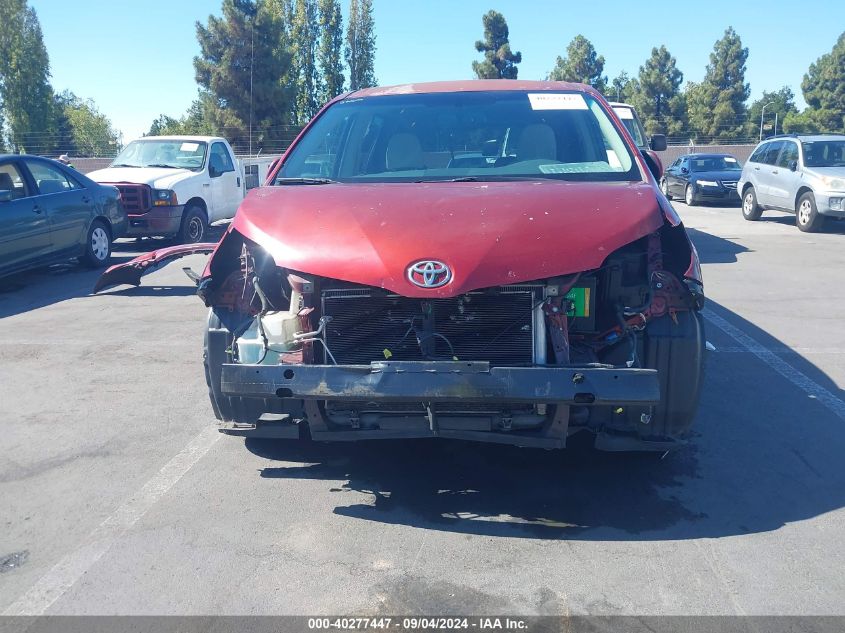 2012 Toyota Sienna Le V6 8 Passenger VIN: 5TDKK3DC3CS181489 Lot: 40277447