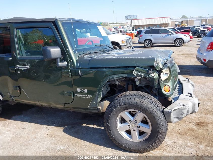 2007 Jeep Wrangler Unlimited X VIN: 1J4GB39117L102156 Lot: 40277453