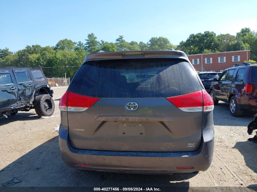 2014 Toyota Sienna Xle 7 Passenger VIN: 5TDDK3DC4ES078433 Lot: 40277456