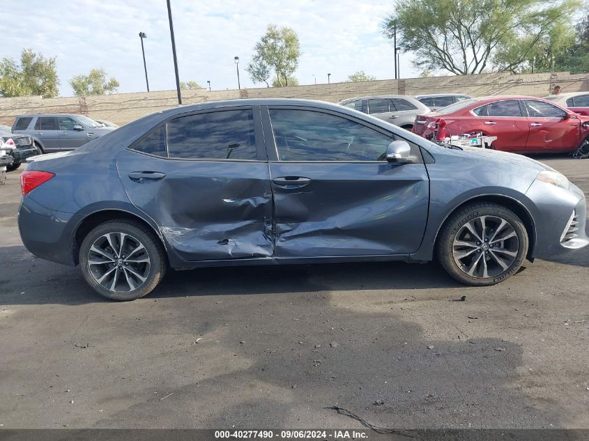 2017 Toyota Corolla Se VIN: 5YFBURHE2HP624112 Lot: 40277490