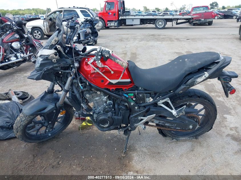 2017 Honda Cb500 X VIN: MLHPC4669H5400336 Lot: 40277513