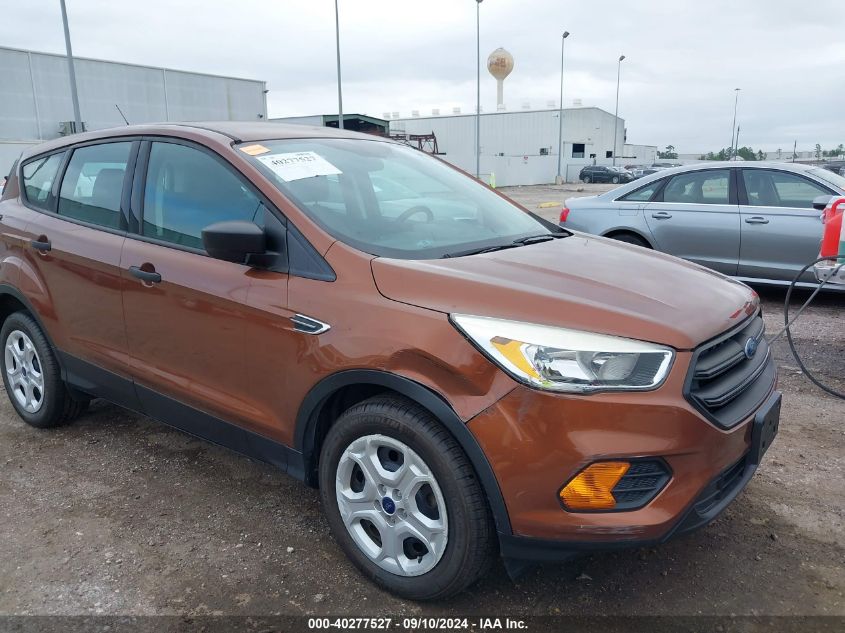 2017 Ford Escape S VIN: 1FMCU0F70HUE34845 Lot: 40277527