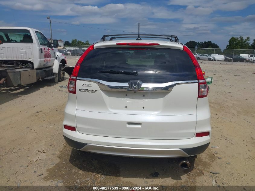 2015 Honda Cr-V Ex-L VIN: 5J6RM3H75FL015304 Lot: 40277539